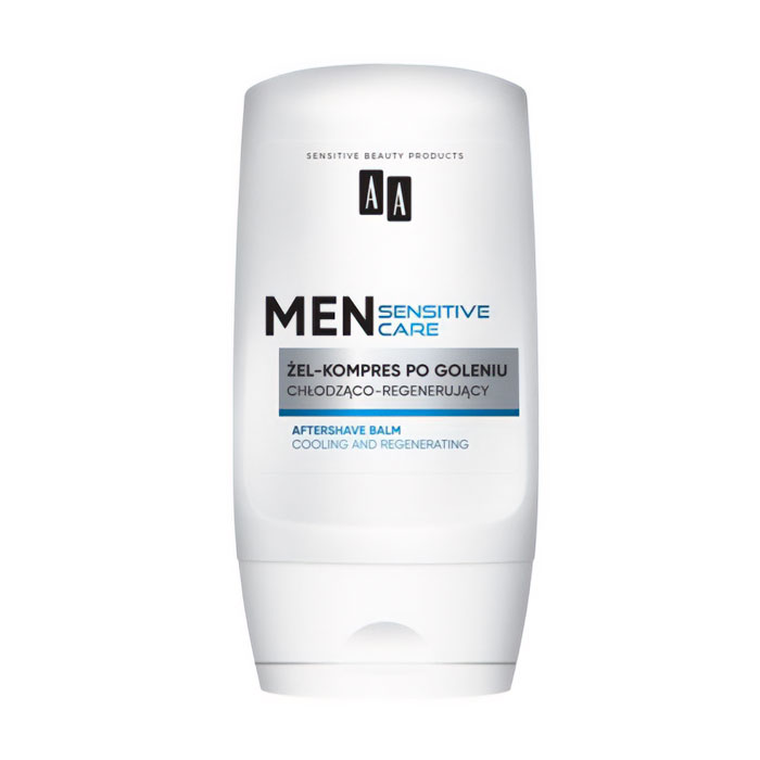 Чоловічий гель-компрес після гоління AA Men Sensitive Aftershave для дуже чутливої шкіри, 100 мл
