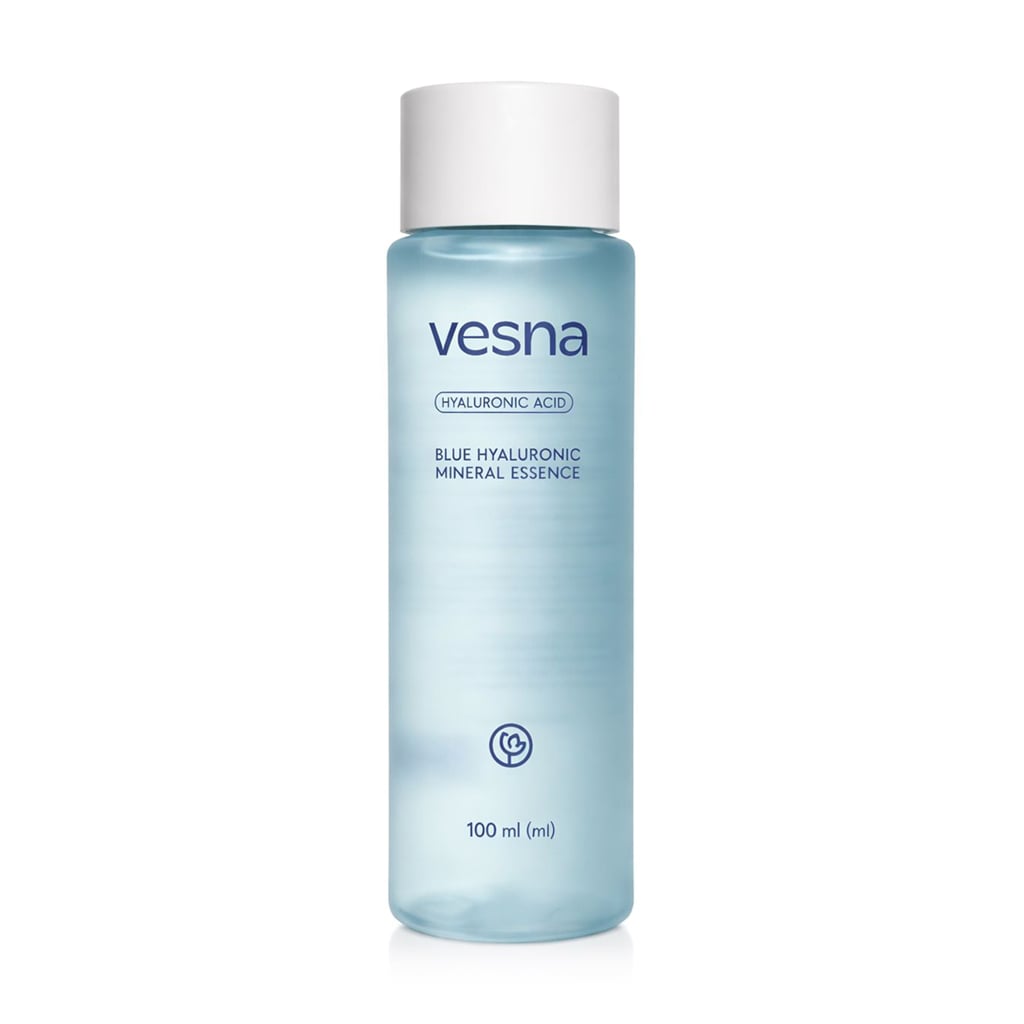 Мінеральна гіалуронова есенція-тонік для обличчя Vesna Hyaluronic Acid Blue Hyaluronic Mineral Essence, 100 мл